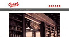Desktop Screenshot of ozarkcafe.com