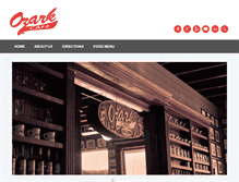 Tablet Screenshot of ozarkcafe.com